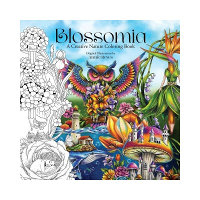 Blossomia. A Creative Nature Coloring