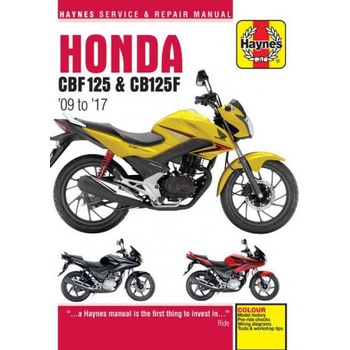 Honda CBF125 & CB125F 09 To 17