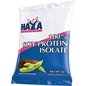 Haya Labs 100% Soy Protein Isolate / NON GMO [25 грама] Шоколад