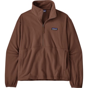 Patagonia Дамски поларен пуловер Patagonia Women's Micro D 1/2 Zip Fleece P/O Fleece jumper - Berm Brown (105-5879-0712)