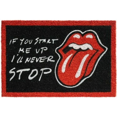 Erik Rolling Stones černá 60x40 cm