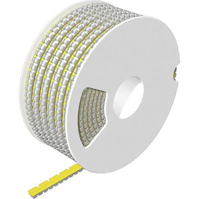 Weidmüller 2719180000 2719180000 značkovač káblov Druh montáže: káblové spony Potlačiteľná plocha: 12 x 5.4 mm žltá Poče