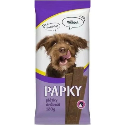 Papky Akinu maškrty hydinové plátky 120 g
