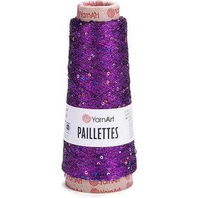 Yarn Art Paillettes 8009 fialová
