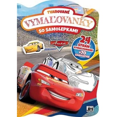 Tvarované vymaľovanky/ Cars 2 Disney/Pixar