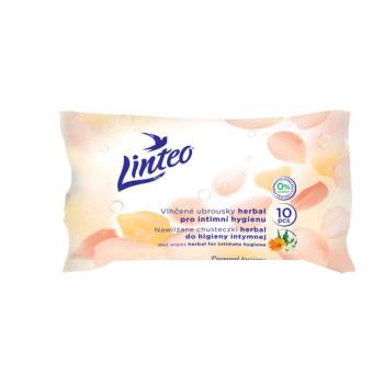 Linteo Интимни влажни кърпички Linteo Satin 10 бр