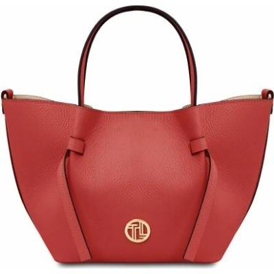 Tuscany Leather dámska kožená kabelka Legame small size Coral