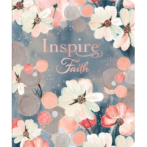 Inspire Faith Bible Nlt, Filament Enabled Edition (Leatherlike, Watercolor Garden): The Bible for Coloring & Creative Journaling (ISBN: 9781496466075)