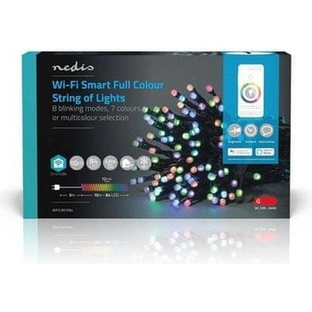 Nedis SmartLife LED Wi-Fi RGB 84 LED 10 m Android IOS WIFILX01C84