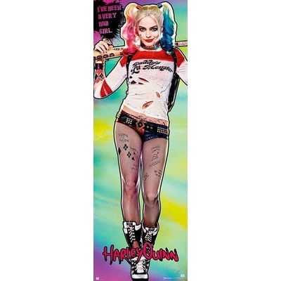 Plagát, Obraz - Suicide Squad - Harley Quinn, 53 × 158 cm