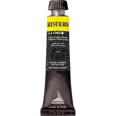 Maimeri Varnish Restauro Боя за реставрация Cadmium Yellow Lemon 082 20 ml 1 бр (M3302082)