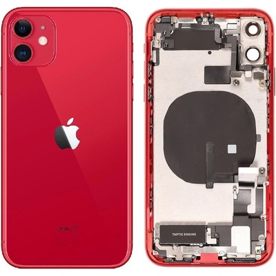 Apple iPhone 11 - Zadní Housing - (PRODUCT)RED™ s předinstalovanými díly