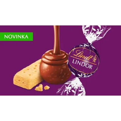 Lindor pralinky Biscuit Sablé vážená 100 g