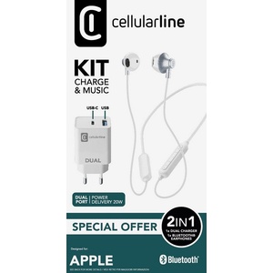 Cellularline Kit Charge &Music (8976) Слушалки