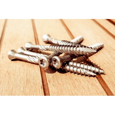 Terasový vrut redukční 5x80 TORX T25 nerez C1 zápustná hlava (200 ks/bal)