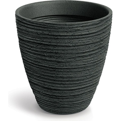 Prosperplast Plastový květináč DEFORAS I. tmavě šedý, 60 cm