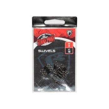 Fox Rage Obratlíky Strike Point Swivels Veľkosť 3 10 ks