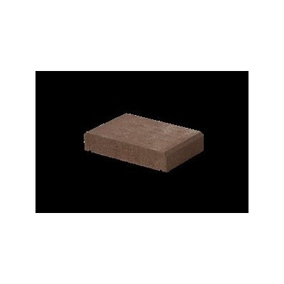 Betonová plotová stříška KB ps-20 Rovná 200 Hnědá