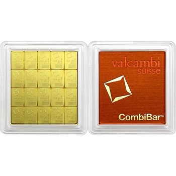 Valcambi zlatý zliatok CombiBar 20 x 1 g