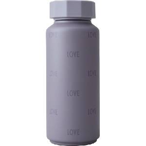 Design Letters Термобутилка Tone-On-Tone Love лилава (30100105PURPLELOVE)