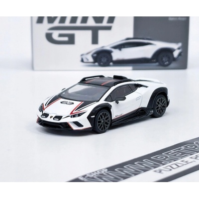 Mini GT Lamborghini Huracán Sterrato Bianco Asopo LHD 1:64