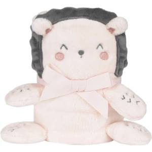 KikkaBoo Бебешко одеяло с 3D бродерия KikkaBoo - Hedge-hugs (31103020168) - ozone