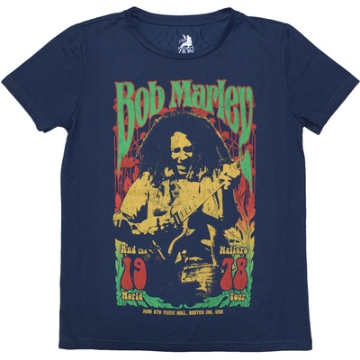 Bob Marley 1978 Denim Blue M Дамски Риза (BMATS81LD02)