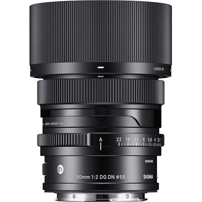 SIGMA 50 mm f/2 DG Contemporary pro L-mount černý