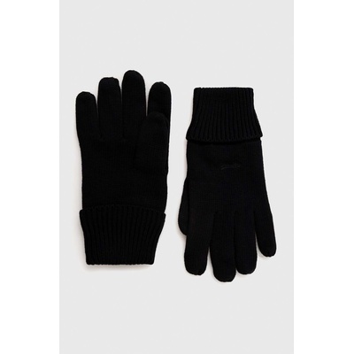 Superdry Памучни ръкавици Superdry в черно (M9310556A.02A)