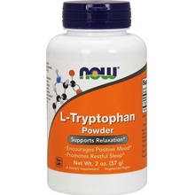 NOW Foods NOW L-Tryptophan Powder, L-Tryptofan prášek, 57 g