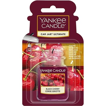 Yankee Candle Black Cherry висящ ароматизатор за автомобил унисекс 1 бр