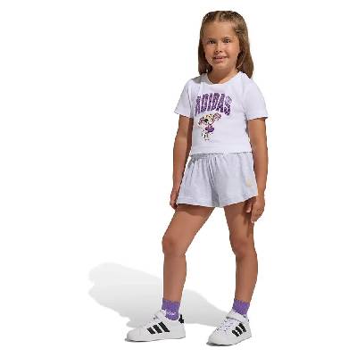 Disney Minnie Mouse T-Shirt set - White (White / Semi Ice Tangerine)