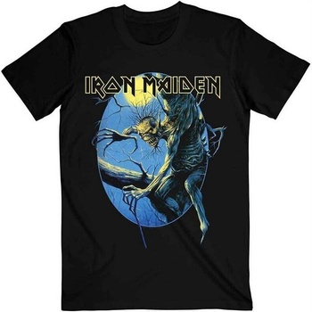 Iron Maiden Риза Fear of the Dark Oval Eddie Moon Unisex Black XL (IMTEE148MB04)