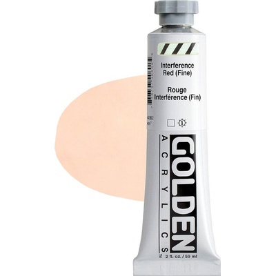 Golden Artist Colors Heavy Body АКРИЛНА боя Interference Red (Fin) 59 ml 1 бр (0004060-2)