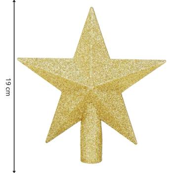 Springos CA1436 VIANOČNÁ OZDOBY HVIEZDA 20 CM