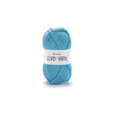 YarnArt Cord Yarn 763 - tyrkysově modrá