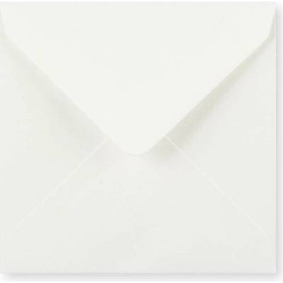 Bílá strukturovaná obálka (90 g/m²) 130x130 mm