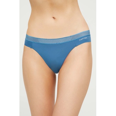 Calvin Klein Underwear Сутиен Calvin Klein Underwear в синьо с изчистен дизайн (000QF6016E.PPYX)