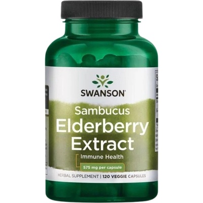 Swanson Sambucus Elderberry Extract 575 mg [120 капсули]