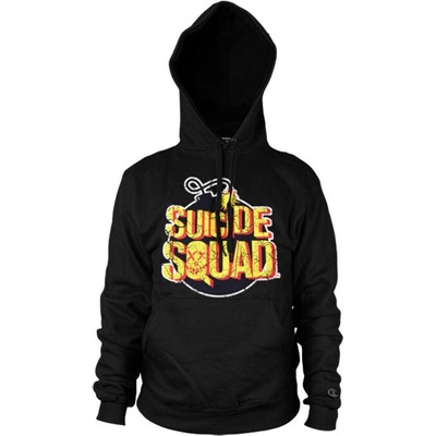 Suicide Squad Hoodie Bomb Logo
