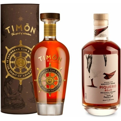 Timon The Spirit Of Adventure 40% 0,7 l a Piquero Rojo 40% 0,7 l (set)