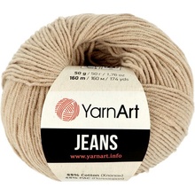 YarnArt Jeans 87 svetlá hnedá