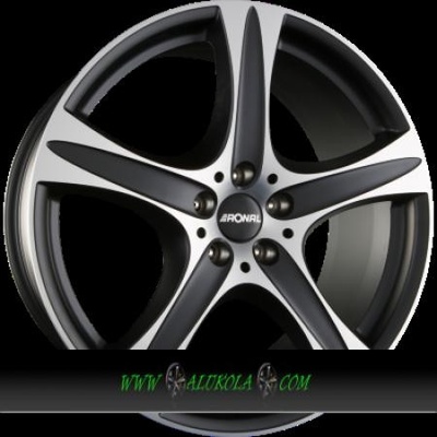 Ronal R55 9x19 5x120 ET50 black polished
