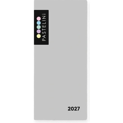 Karton P+P Pastelini A5 týdenní 2027 šedý