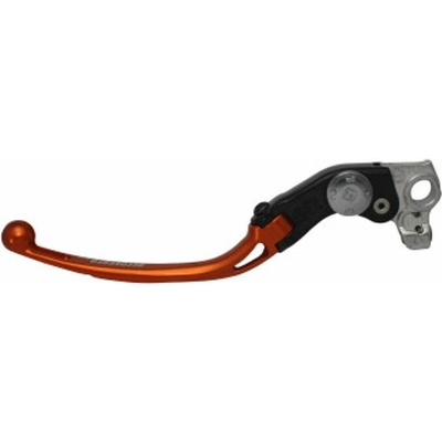 ACCOSSATO Adjustable folding lever ACCOSSATO LV010 in aluminium for original clutch master cylinders oranžová