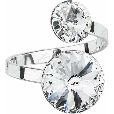 Swarovski Elements Rivoli vlepený krystal Prsten bílý 35050.1 Crystal