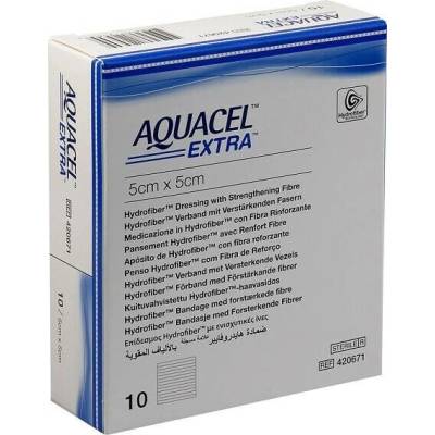 Aquacel extra 5 x 5cm 10 ks