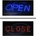 LED, рекламна табела, вътрешен монтаж, 500x250, OPEN, CLOSE (LED-OPEN-CLOSE)