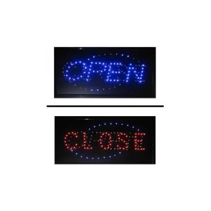  LED, рекламна табела, вътрешен монтаж, 500x250, OPEN, CLOSE (LED-OPEN-CLOSE)