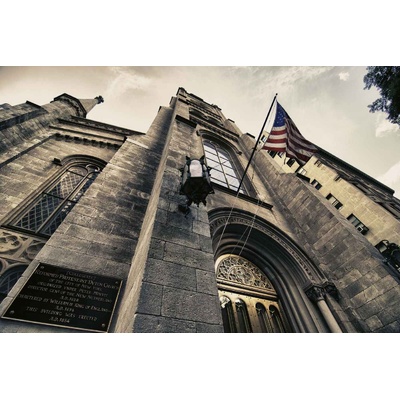 DIMEX ART Флизелинов фототапет детайл на сграда, ню йорк 375 x 250 см